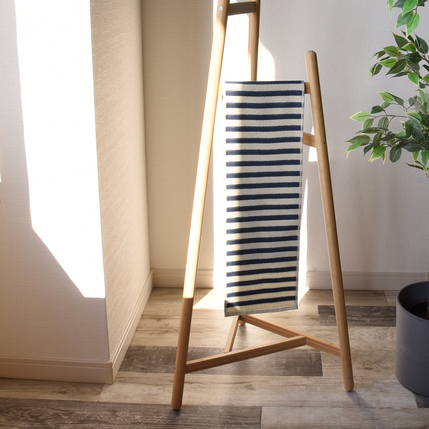 Coordi Hours/ボーダー(絡め織)マフラータオル 2枚 (ギフト用)