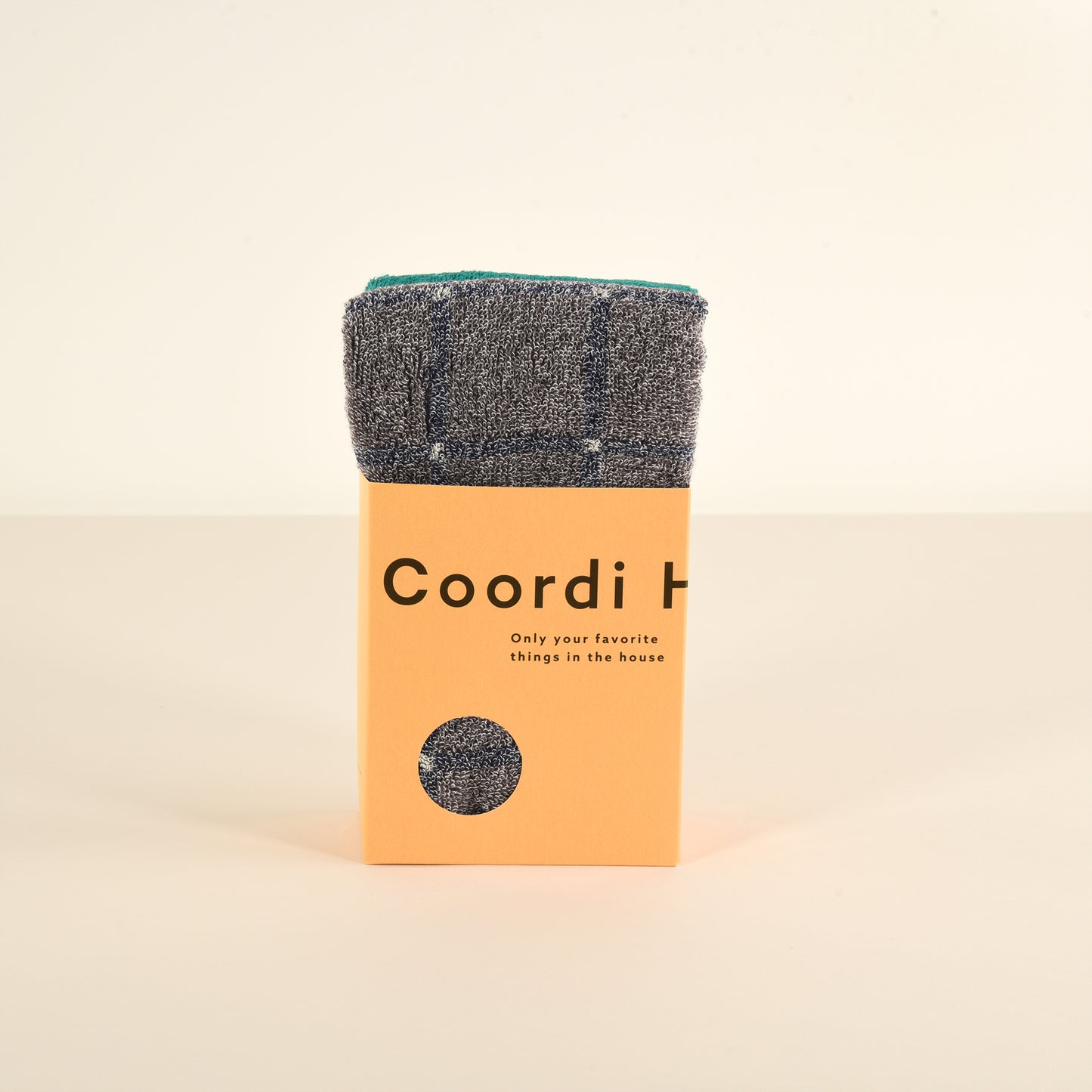 Coordi Hours/グラフライン+カラー フェイスタオル2枚セット (ギフト用)