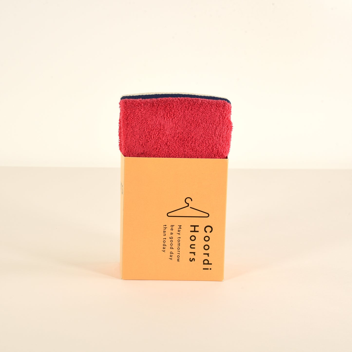 Coordi Hours/ボーダー(絡め織)+カラー フェイスタオル2枚セット  (ギフト用)