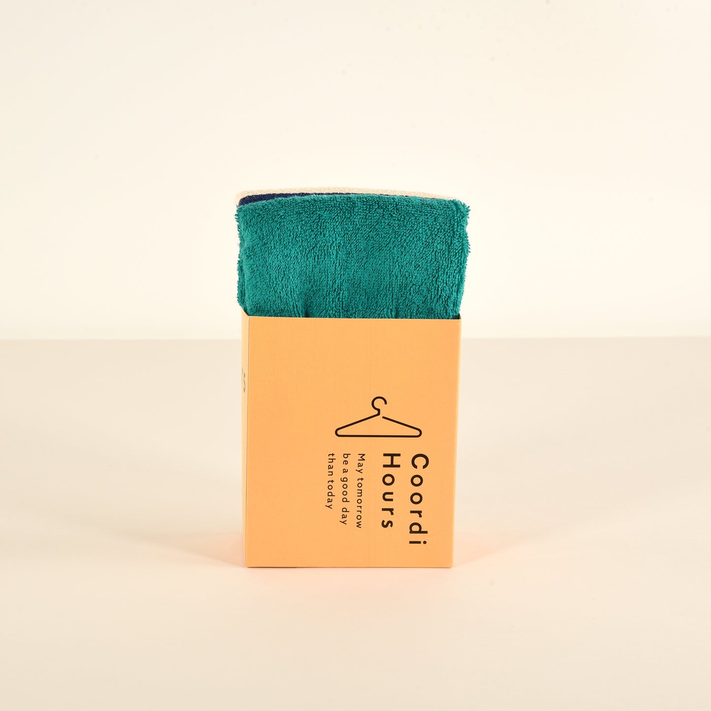 Coordi Hours/ボーダー(絡め織)+カラー フェイスタオル2枚セット  (ギフト用)