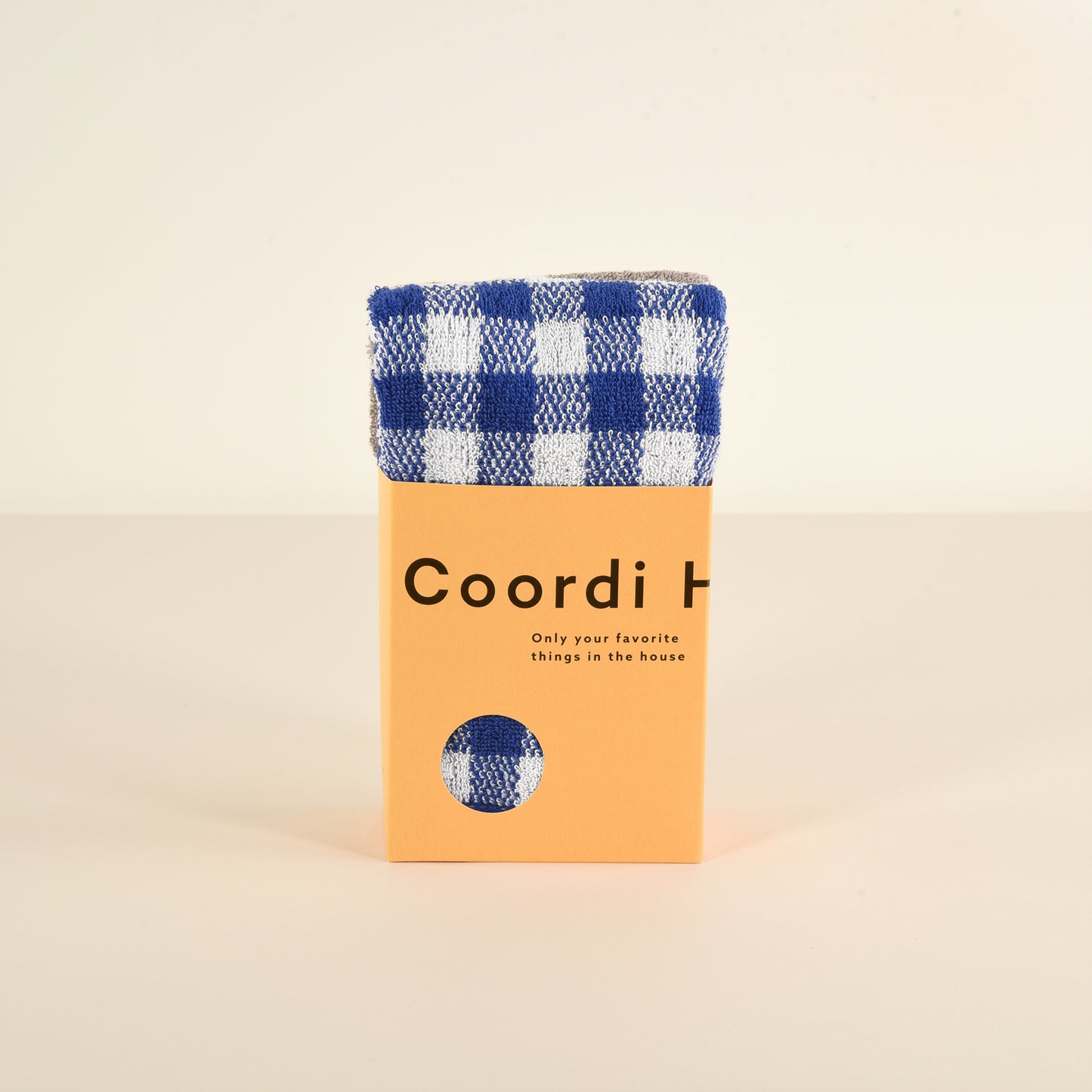 Coordi Hours/ギンガムチェック+カラー フェイスタオル2枚セット (ギフト用)