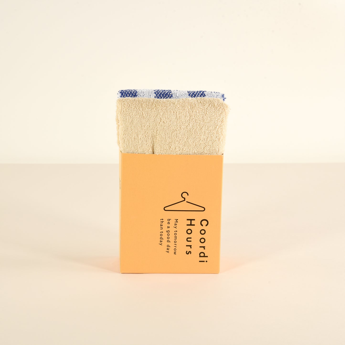 Coordi Hours/ギンガムチェック+カラー フェイスタオル2枚セット (ギフト用)