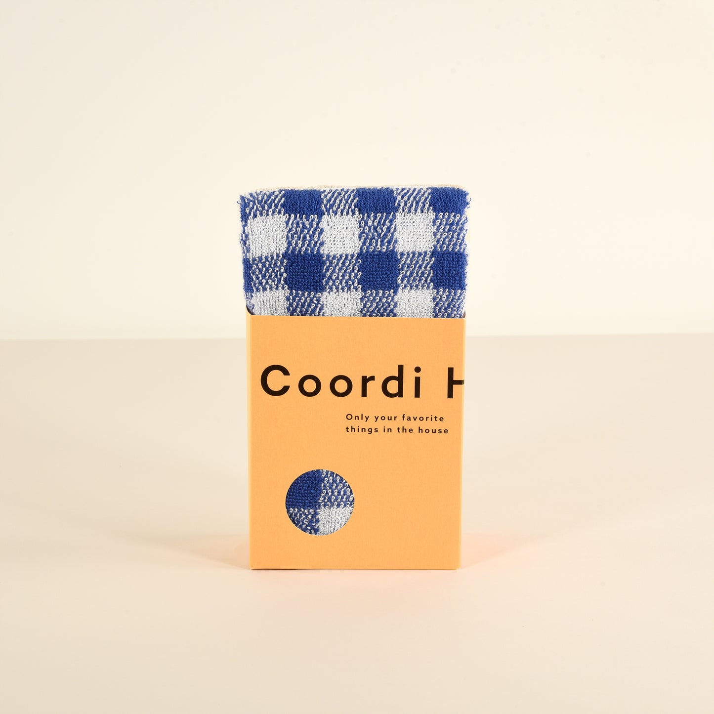 Coordi Hours/ギンガムチェック+カラー フェイスタオル2枚セット (ギフト用)