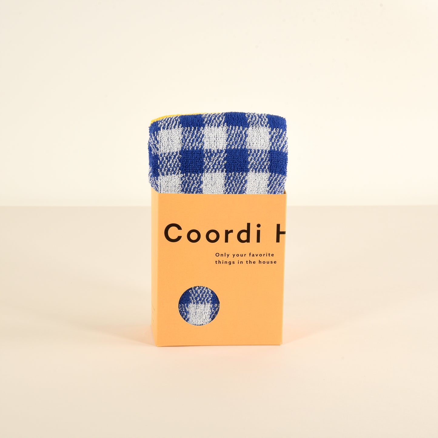 Coordi Hours/ギンガムチェック+カラー フェイスタオル2枚セット (ギフト用)