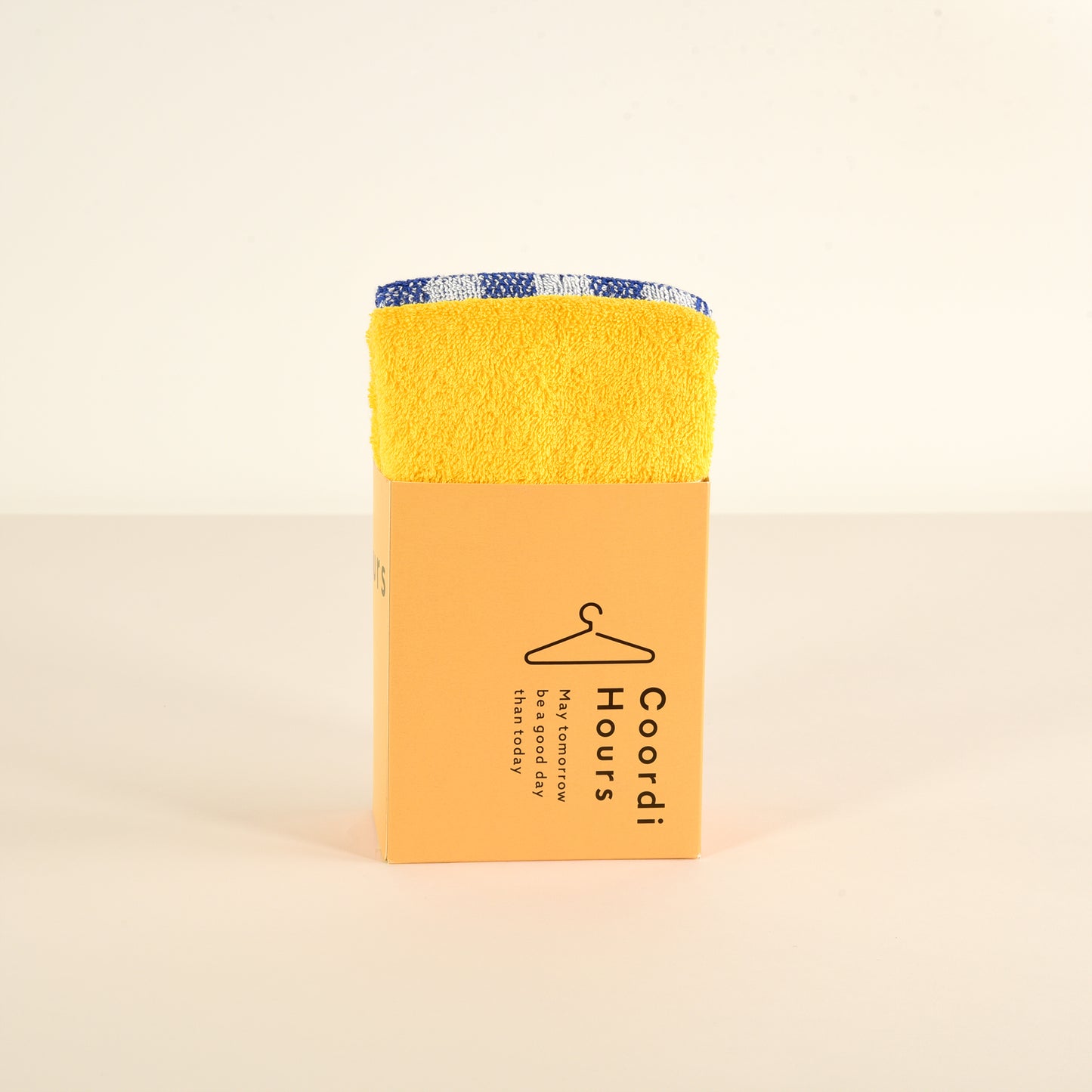 Coordi Hours/ギンガムチェック+カラー フェイスタオル2枚セット (ギフト用)