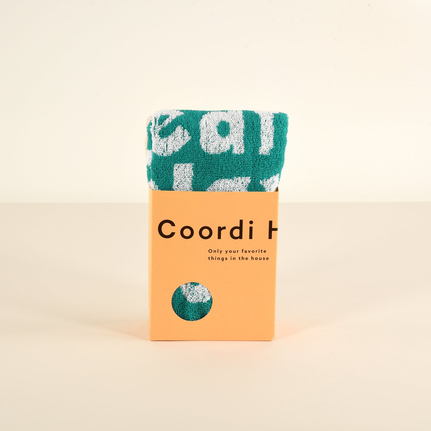 Coordi Hours/SMILE+カラー フェイスタオル2枚セット (ギフト用)