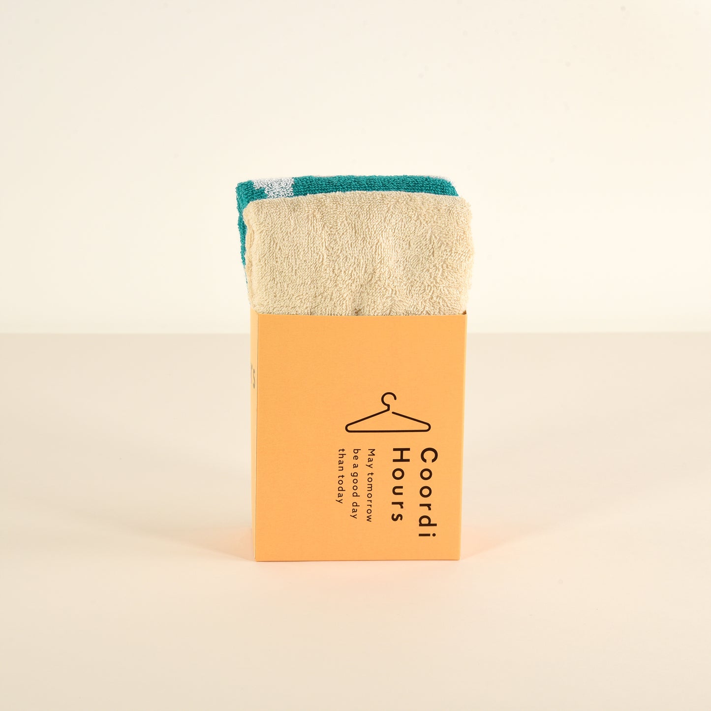 Coordi Hours/SMILE+カラー フェイスタオル2枚セット (ギフト用)