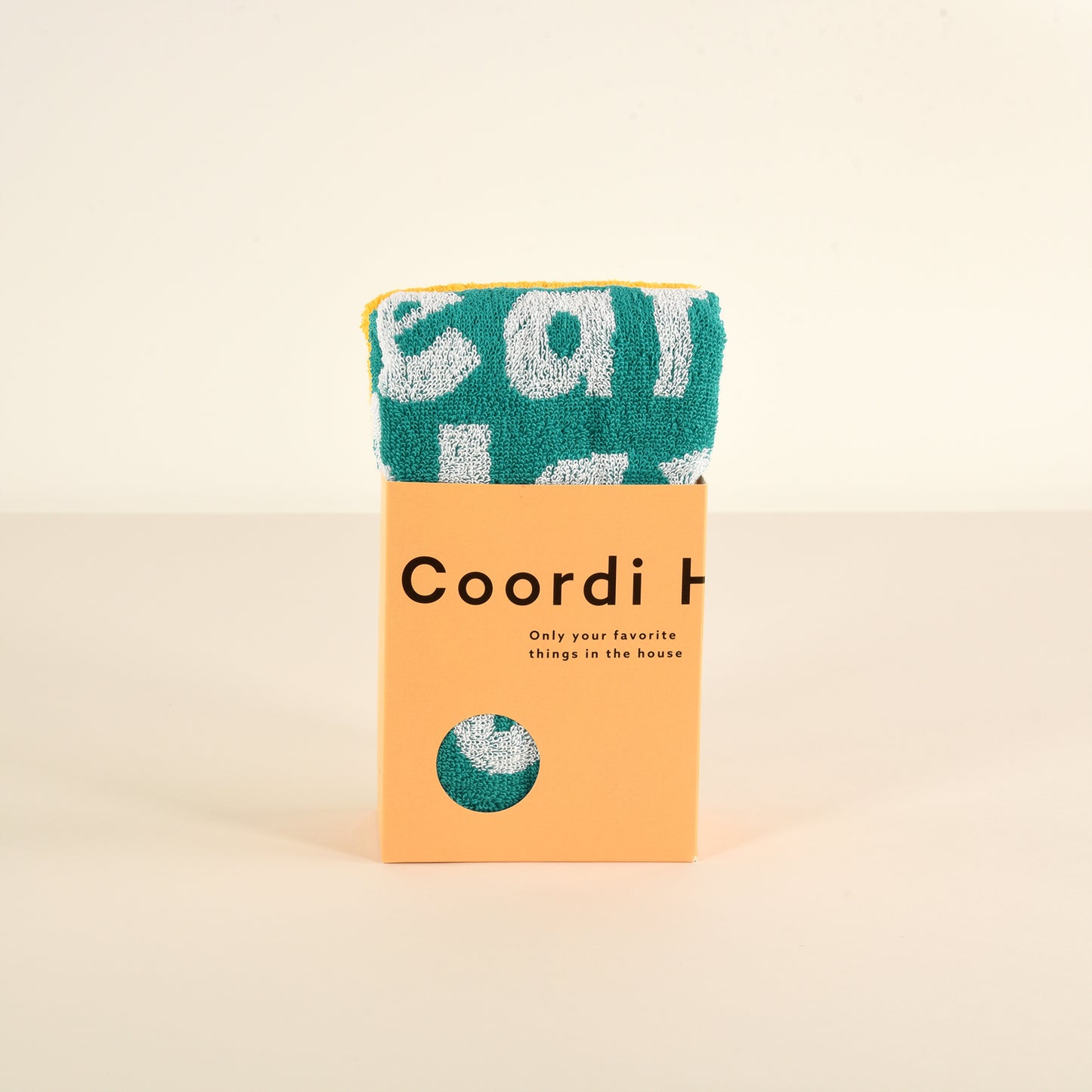 Coordi Hours/SMILE+カラー フェイスタオル2枚セット (ギフト用)