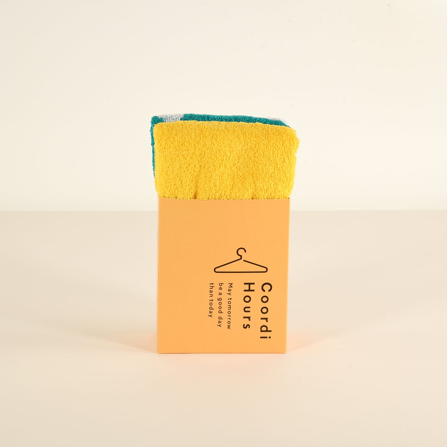 Coordi Hours/SMILE+カラー フェイスタオル2枚セット (ギフト用)