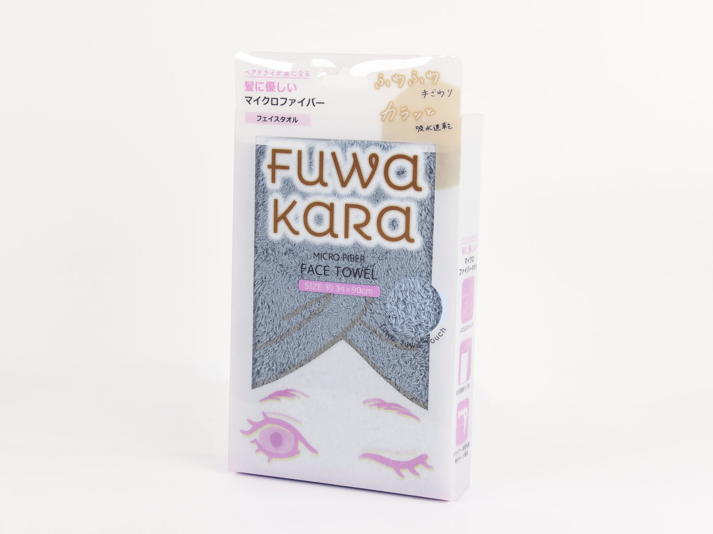 FuWaKaRa ロングフェイスタオル