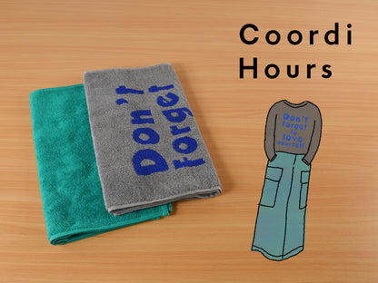 Coordi Hours/LOVE+カラー フェイスタオル2枚セット (ギフト用)