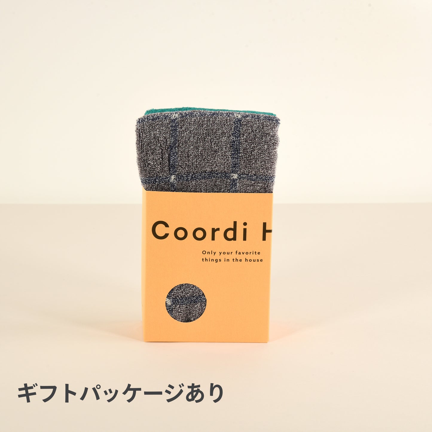 Coordi Hours/グラフライン+カラー フェイスタオル2枚セット