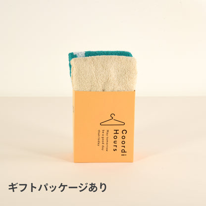 Coordi Hours/SMILE+カラー フェイスタオル2枚セット