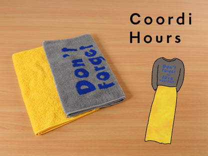 Coordi Hours/LOVE+カラー フェイスタオル2枚セット (ギフト用)