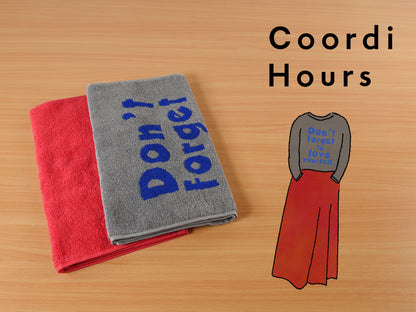 Coordi Hours/LOVE+カラー フェイスタオル2枚セット (ギフト用)