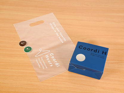 Coordi Hours/ボーダー（絡め織）ミニバスタオル  (ギフト用)